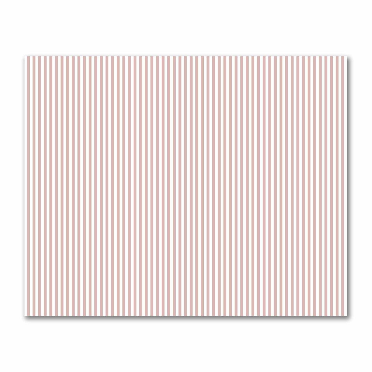 Off-White Cotton Sateen Fabric with Salmon Bars, FACS-1139-051