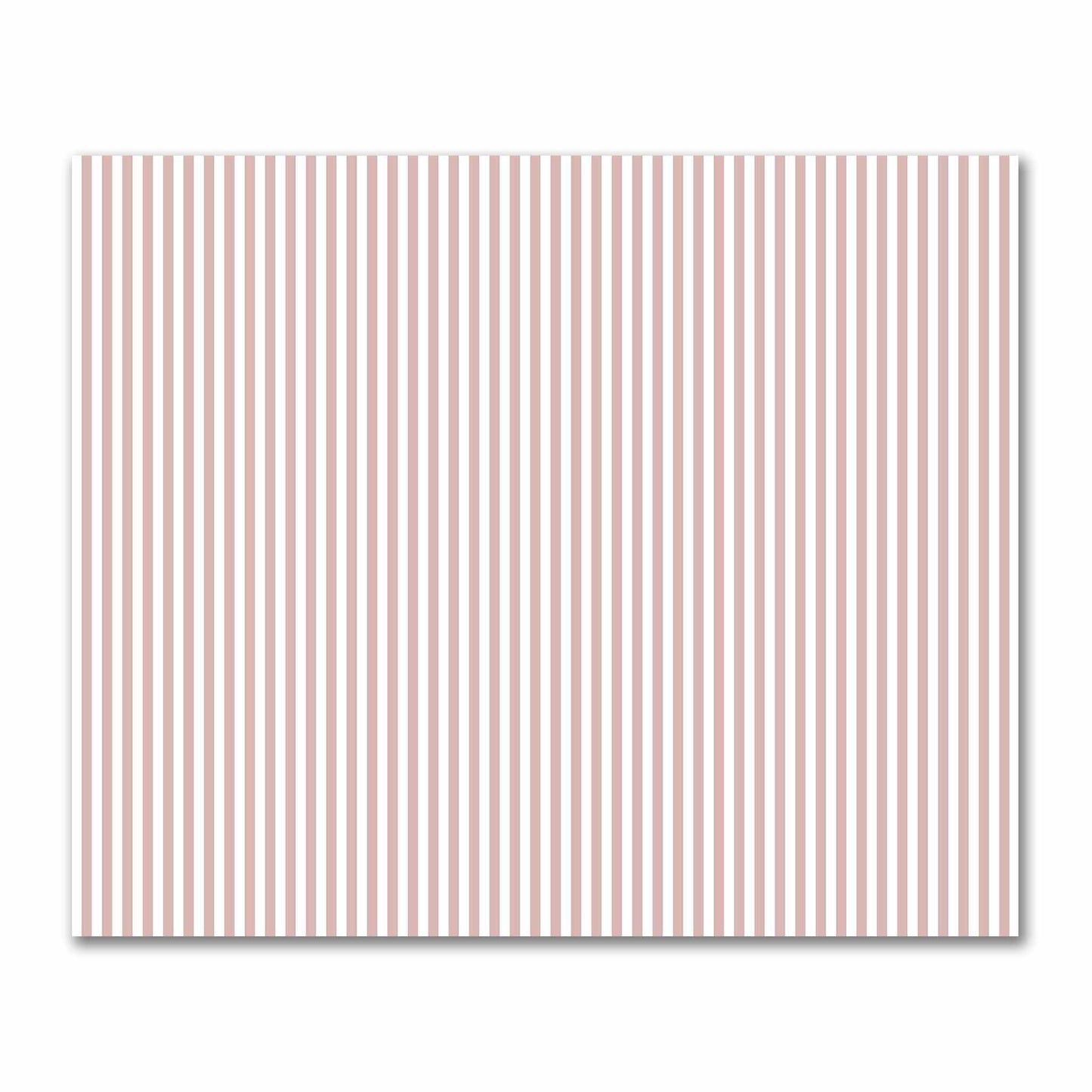 Off-White Cotton Sateen Fabric with Salmon Bars, FACS-1139-051