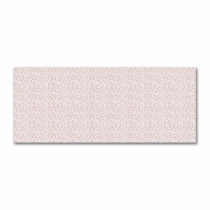 Off-White Cotton Sateen Fabric with Salmon Hand-painted Dab Motif Print | FACS-1139-092