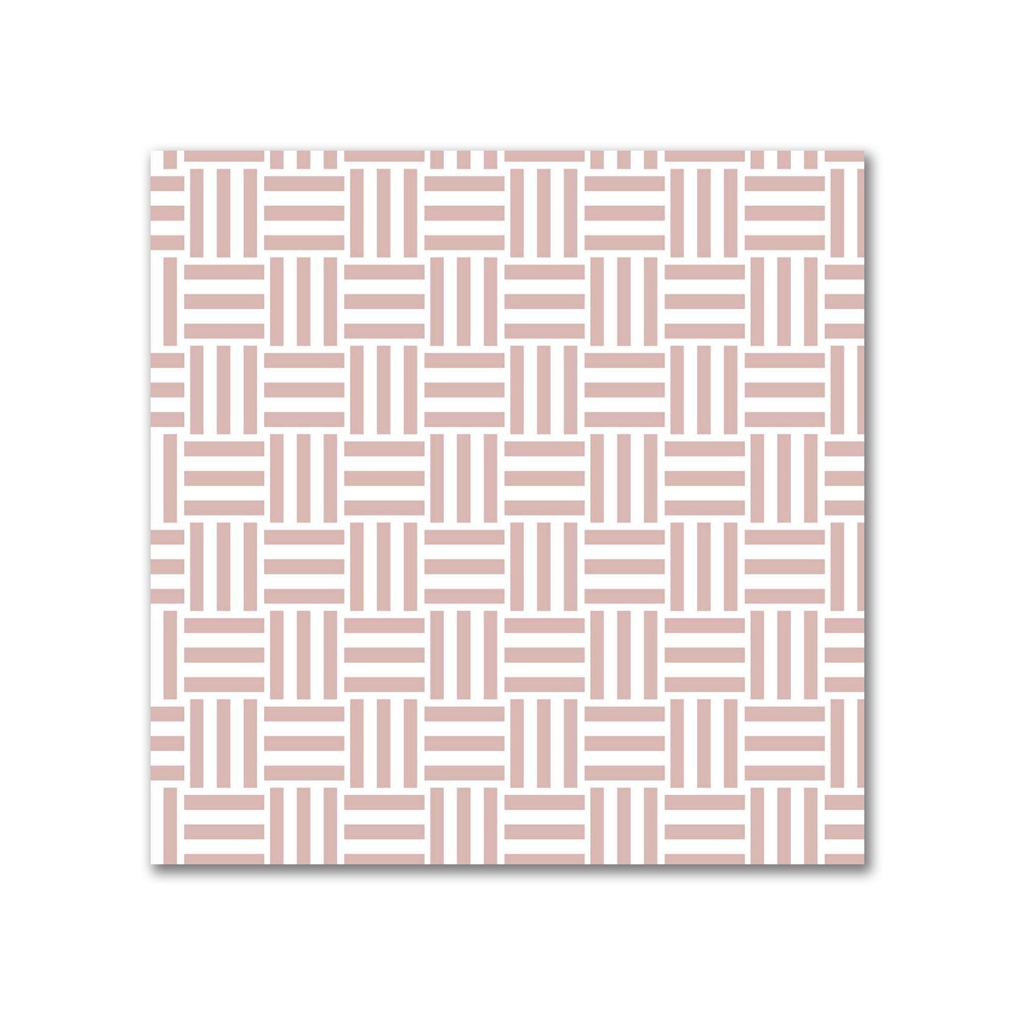 Off-White Cotton Sateen Fabric with Salmon Single Weave Motif Print | FACS-1139-142