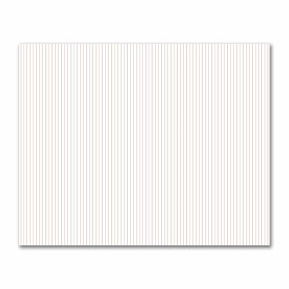 Off-White Cotton Sateen Fabric with Fine Salmon Stripes, FACS-1139-151