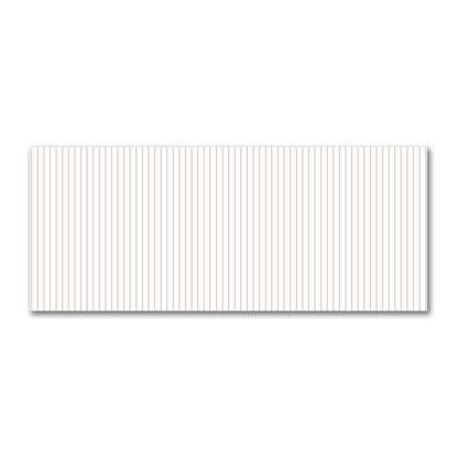 Off-White Cotton Sateen Fabric with Fine Salmon Stripes, FACS-1139-151