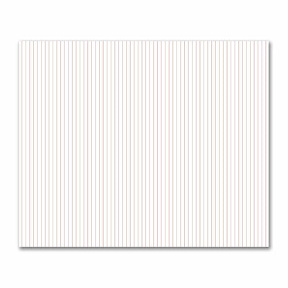 Off-White Cotton Sateen Fabric with Fine Salmon Stripes, FACS-1139-151
