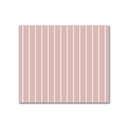 Cotton Sateen Fabric with Fine Off-White Stripes on Salmon, FACS-1139-152