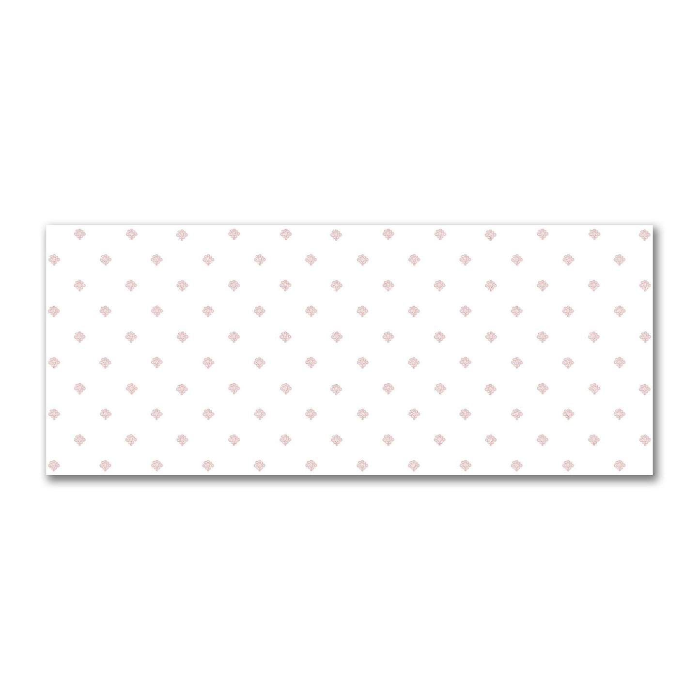 Off-White Cotton Sateen Fabric with Salmon Hand-painted Swizzle Motif Print | FACS-1139-171
