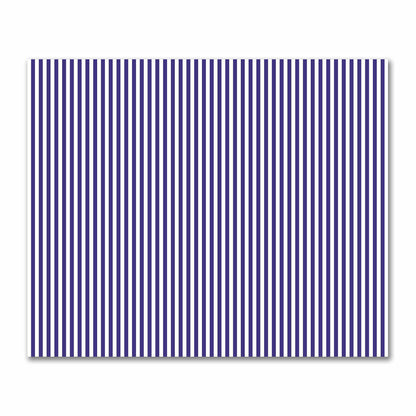 Off-White Cotton Sateen Fabric with Purple Bars, FACS-1143-051