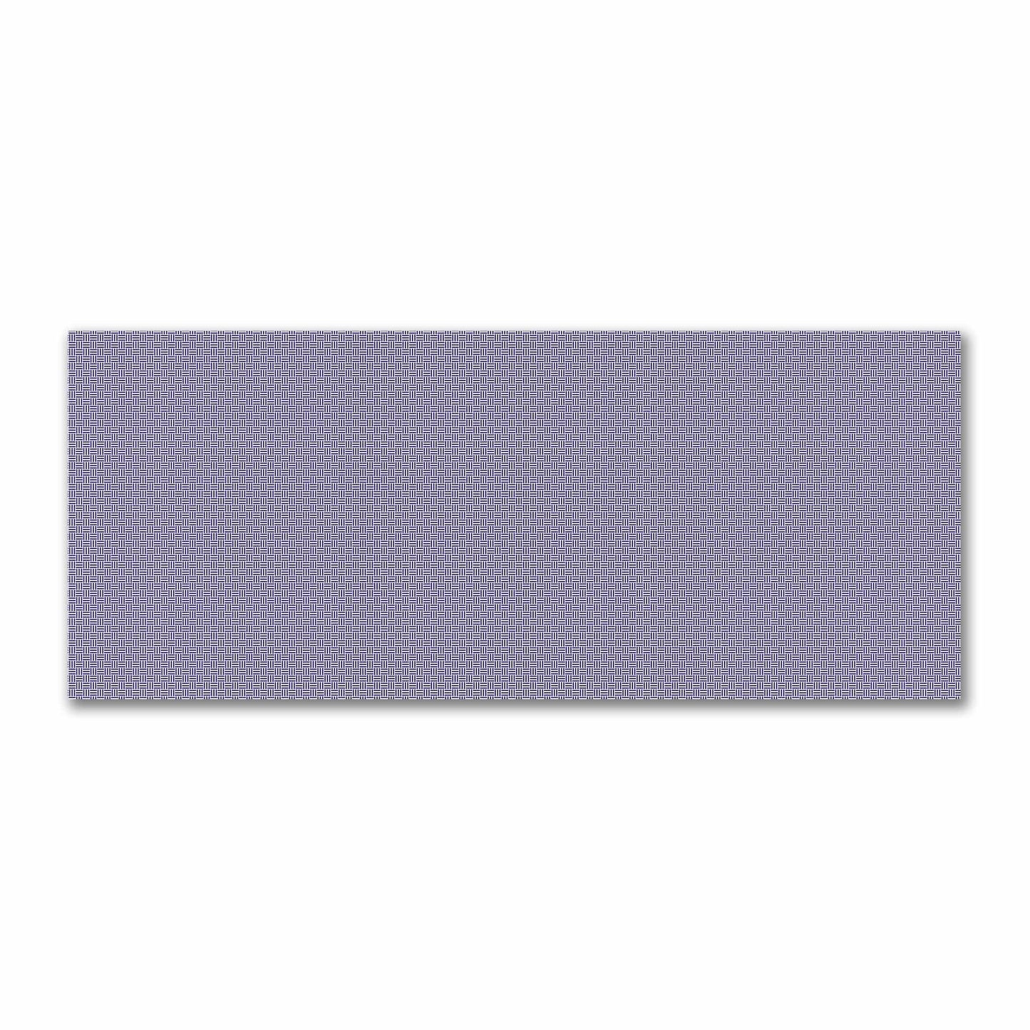 Off-White Cotton Sateen Fabric with Purple Double Weave Motif Print | FACS-1143-144