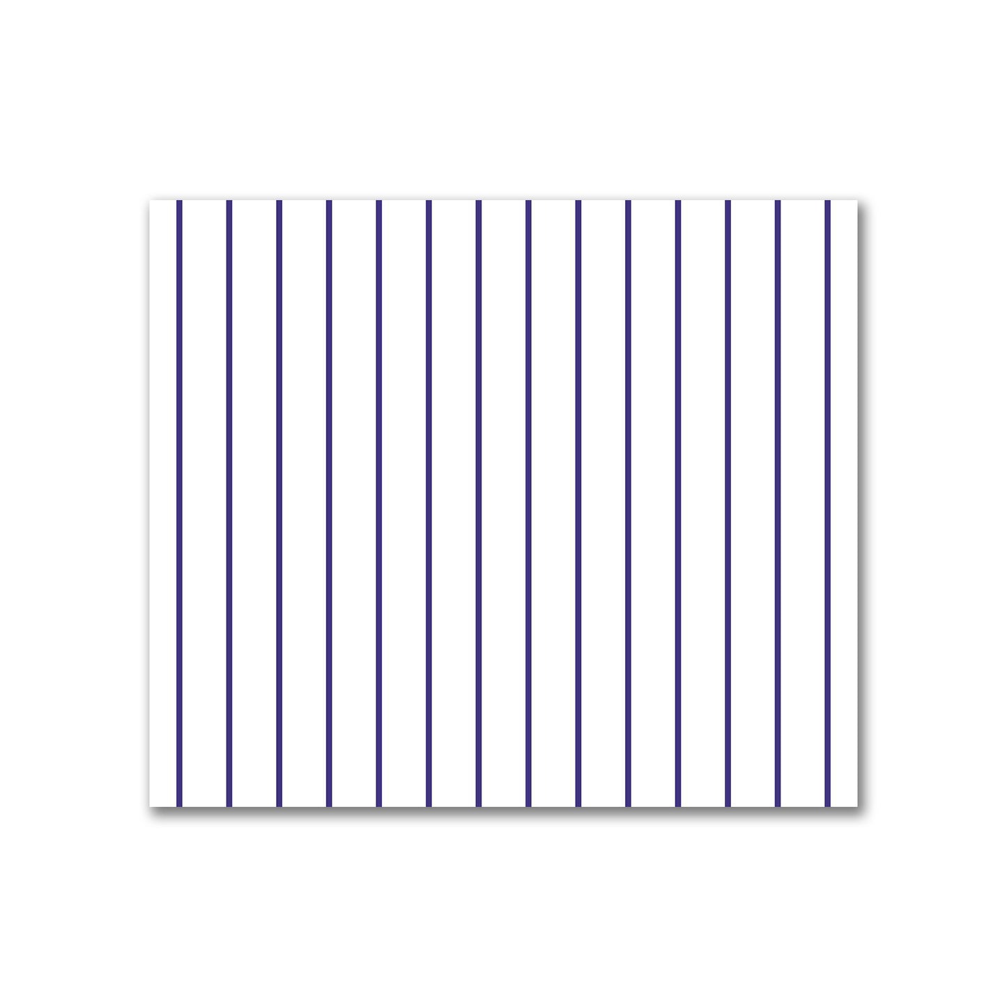 Off-White Cotton Sateen Fabric with Fine Purple Stripes, FACS-1143-151