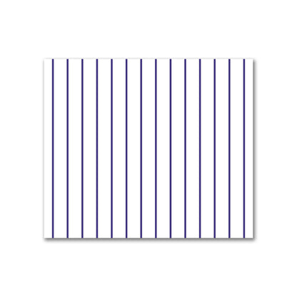 Off-White Cotton Sateen Fabric with Fine Purple Stripes, FACS-1143-151