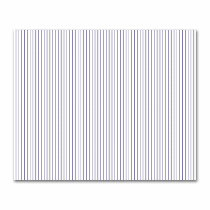 Off-White Cotton Sateen Fabric with Fine Purple Stripes, FACS-1143-151