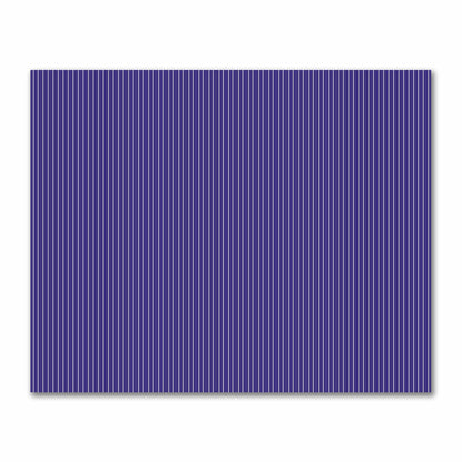 Cotton Sateen Fabric with Fine Off-White Stripes on Purple, FACS-1143-152
