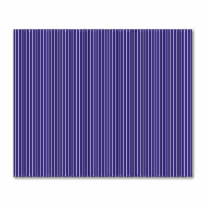Cotton Sateen Fabric with Fine Off-White Stripes on Purple, FACS-1143-152