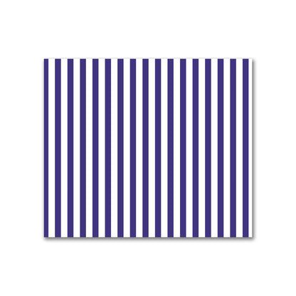 Off-White Cotton Sateen Fabric with Thin Purple Bars, FACS-1143-241