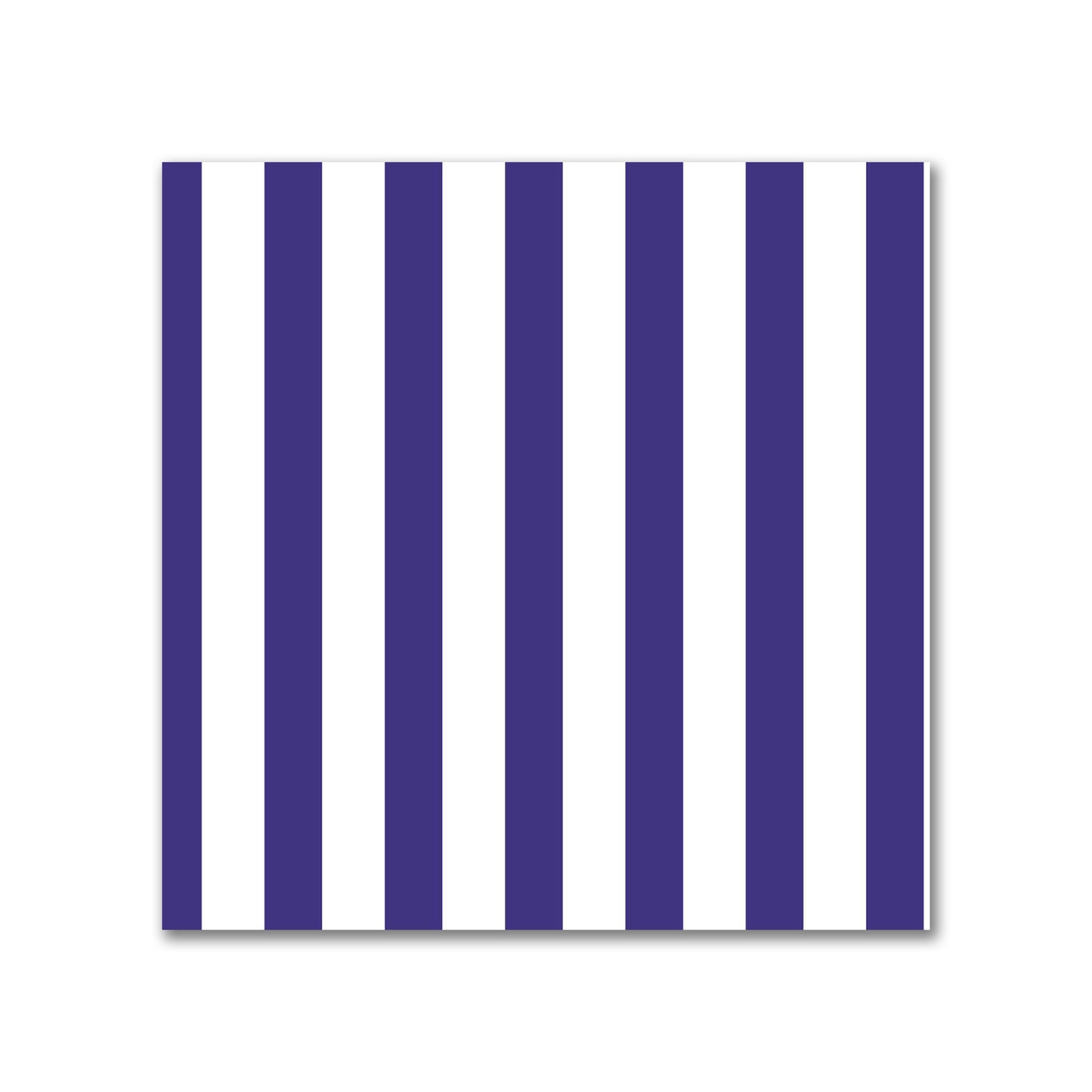 Off-White Cotton Sateen Fabric with Thin Purple Bars, FACS-1143-241
