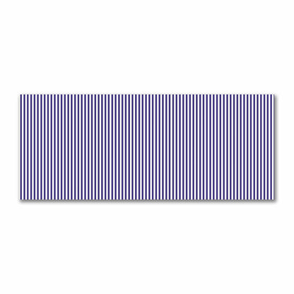 Off-White Cotton Sateen Fabric with Thin Purple Bars, FACS-1143-241