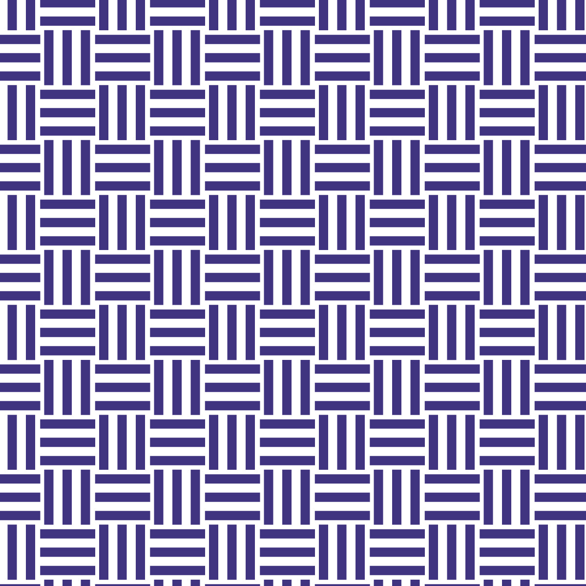 Off-White Cotton Sateen Fabric with Purple Double Weave Motif Print | FACS-1143-144