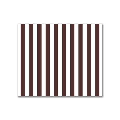 Off-White Cotton Sateen Fabric with Brown Bars, FACS-1161-051