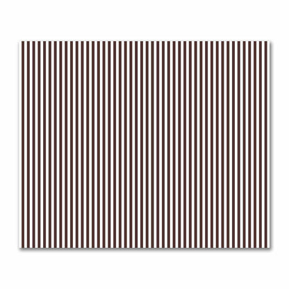 Off-White Cotton Sateen Fabric with Brown Bars, FACS-1161-051
