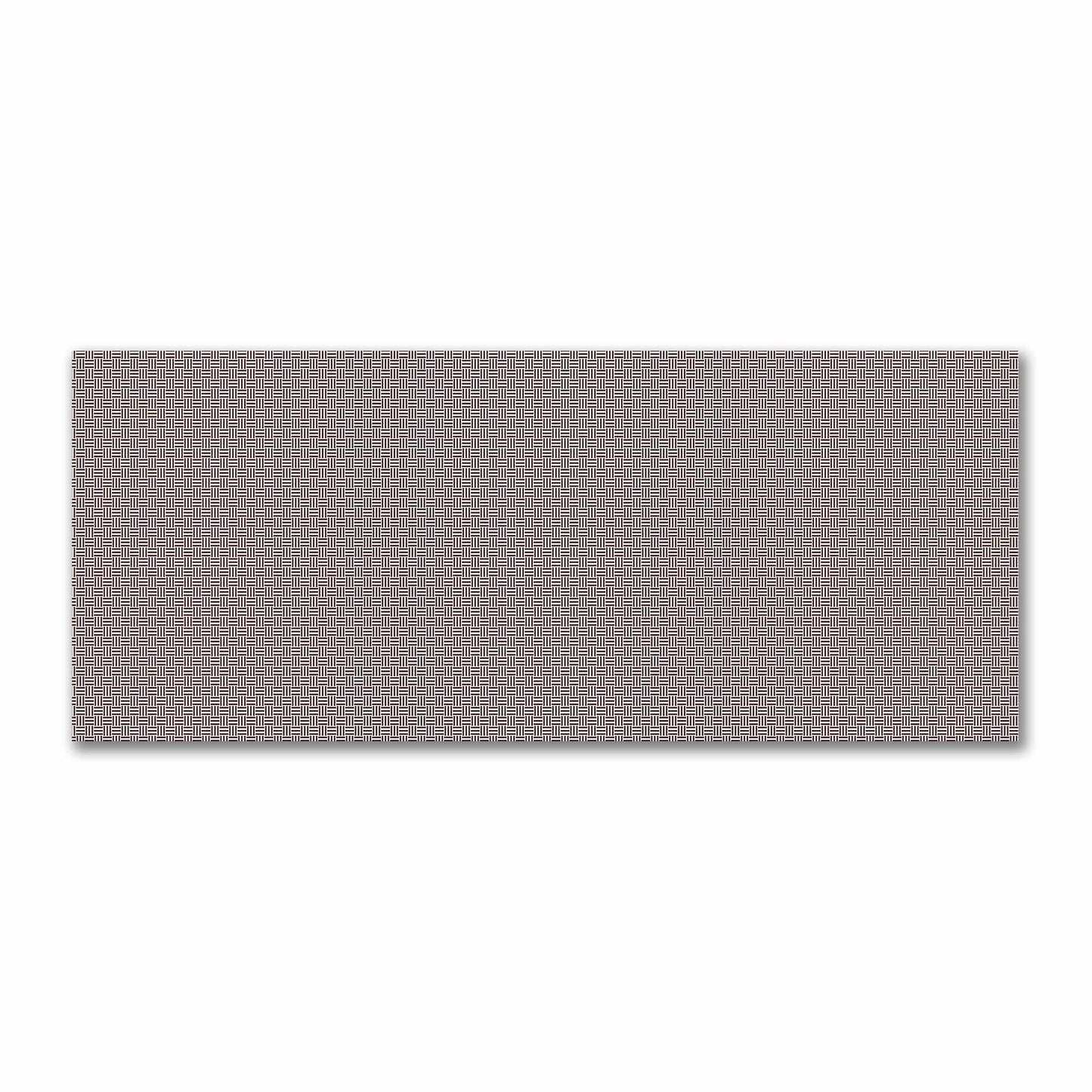 Off-White Cotton Sateen Fabric with Brown Single Weave Motif Print | FACS-1161-142