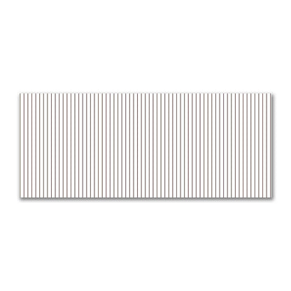 Off-White Cotton Sateen Fabric with Fine Brown Stripes, FACS-1161-151