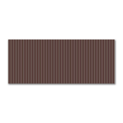 Cotton Sateen Fabric with Fine Off-White Stripes on Brown, FACS-1161-152