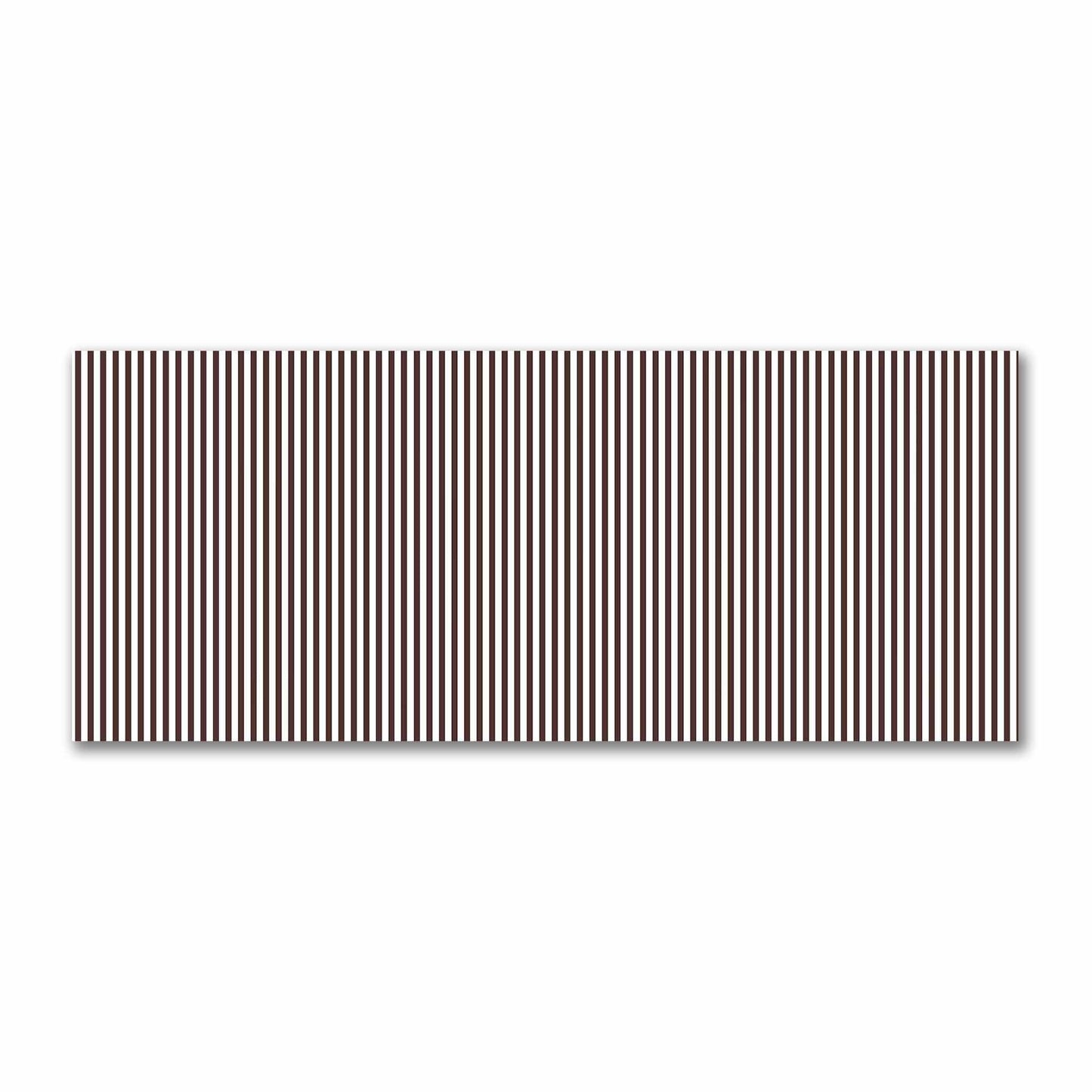 Off-White Cotton Sateen Fabric with Thin Brown Bars, FACS-1161-241