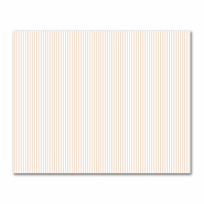 Off-White Cotton Sateen Fabric with Fine Orange Stripes, FACS-1181-151