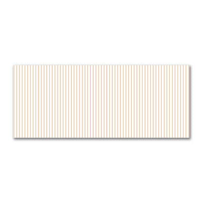 Off-White Cotton Sateen Fabric with Fine Orange Stripes, FACS-1181-151