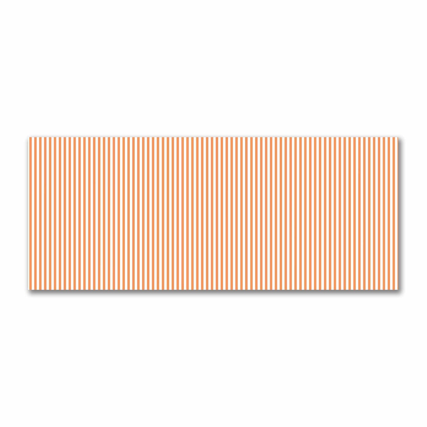 Off-White Cotton Sateen Fabric with Thin Orange Bars, FACS-1181-241