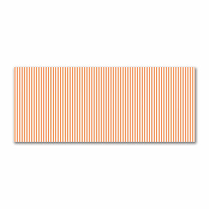 Off-White Cotton Sateen Fabric with Thin Orange Bars, FACS-1181-241
