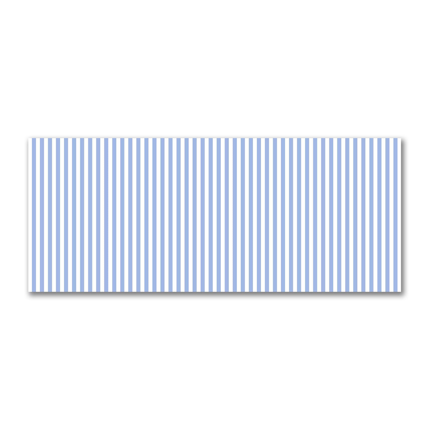 Off-White Cotton Sateen Fabric with Blue Bars, FACS-1231-051