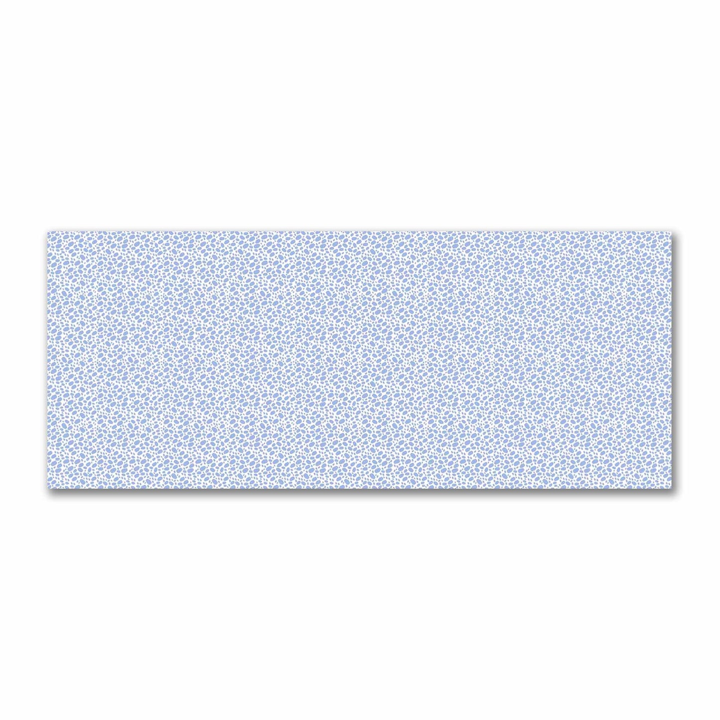 Off-White Cotton Sateen Fabric with Blue Hand-painted Dab Motif Print | FACS-1231-092