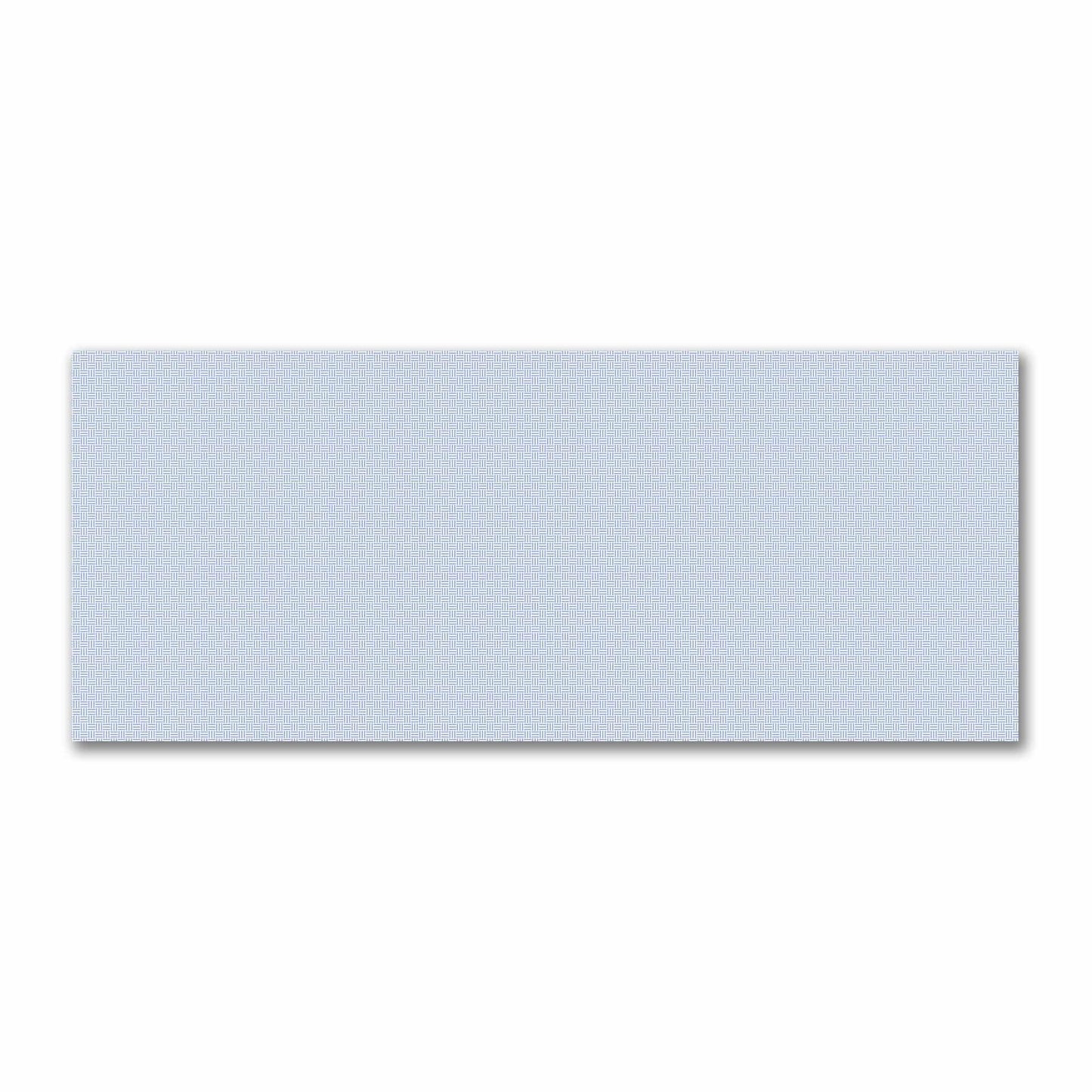 Off-White Cotton Sateen Fabric with Blue Double Weave Motif Print | FACS-1231-144
