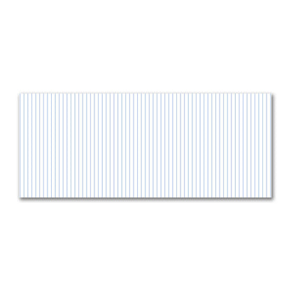Off-White Cotton Sateen Fabric with Fine Blue Stripes, FACS-1231-151
