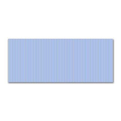Cotton Sateen Fabric with Fine Off-White Stripes on Blue, FACS-1231-152