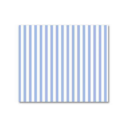 Off-White Cotton Sateen Fabric with Thin Blue Bars, FACS-1231-241
