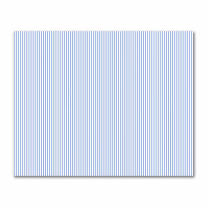 Off-White Cotton Sateen Fabric with Thin Blue Bars, FACS-1231-241