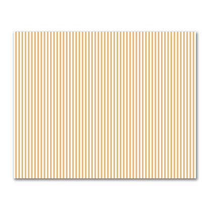 Off-White Cotton Sateen Fabric with Orange Bars, FACS-1232-051