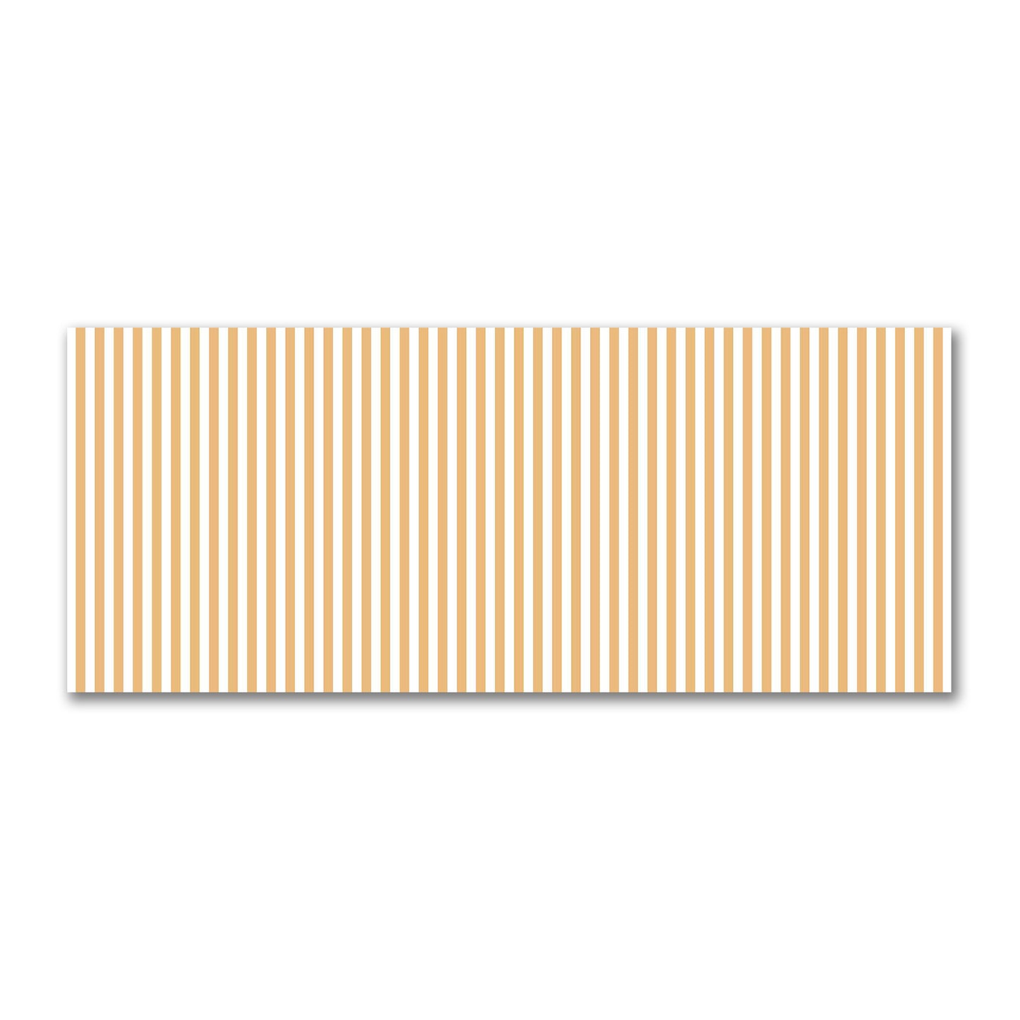 Off-White Cotton Sateen Fabric with Orange Bars, FACS-1232-051