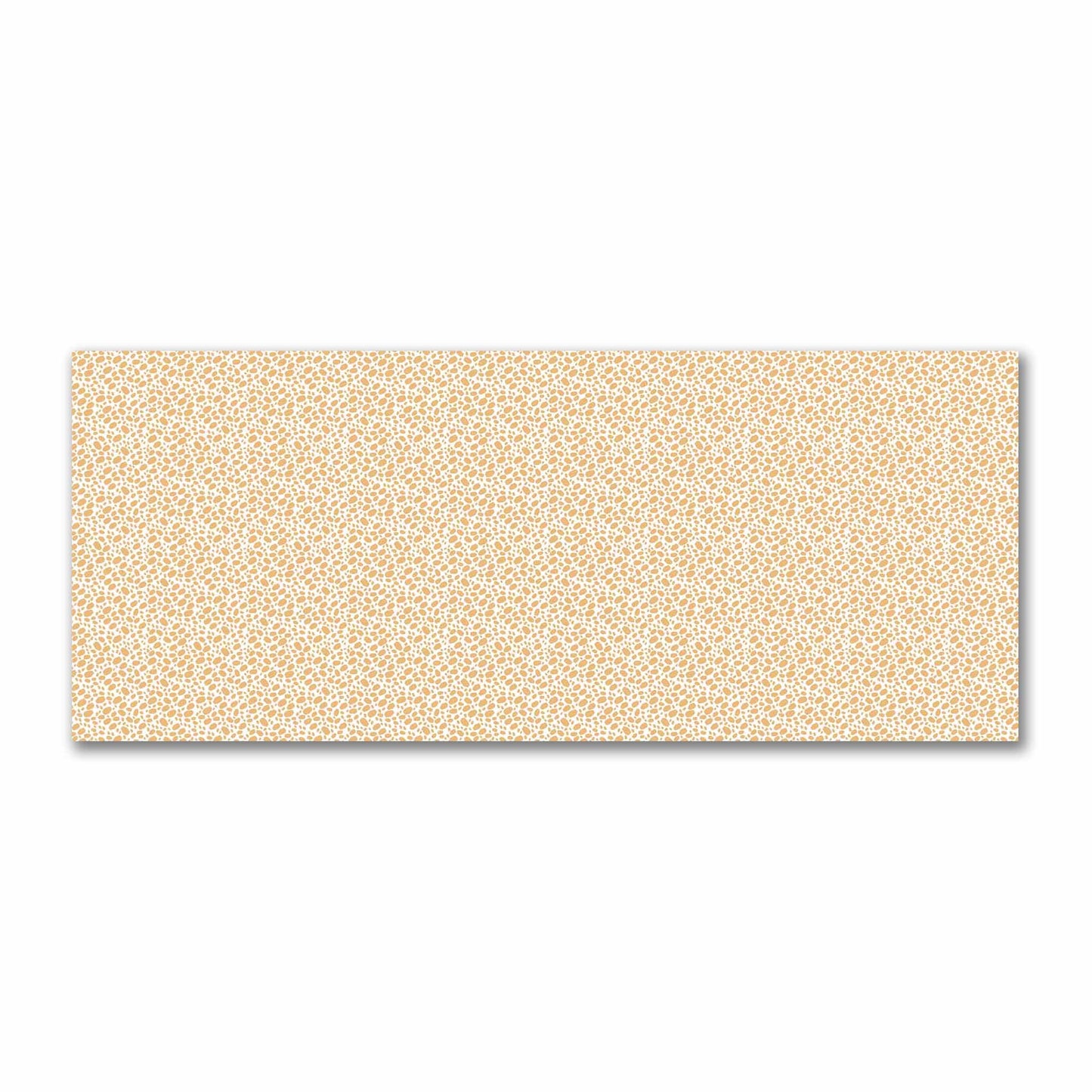Off-White Cotton Sateen Fabric with Pale Orange Hand-painted Dab Motif Print | FACS-1232-092