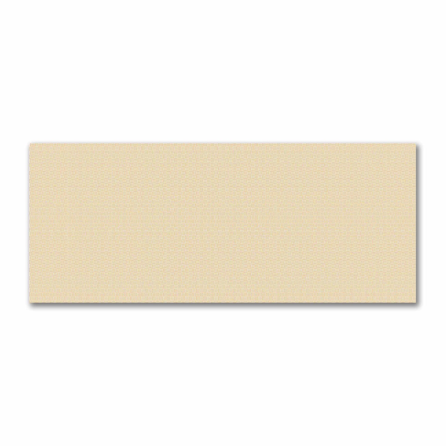 Off-White Cotton Sateen Fabric with Pale Orange Single Weave Motif Print | FACS-1232-142