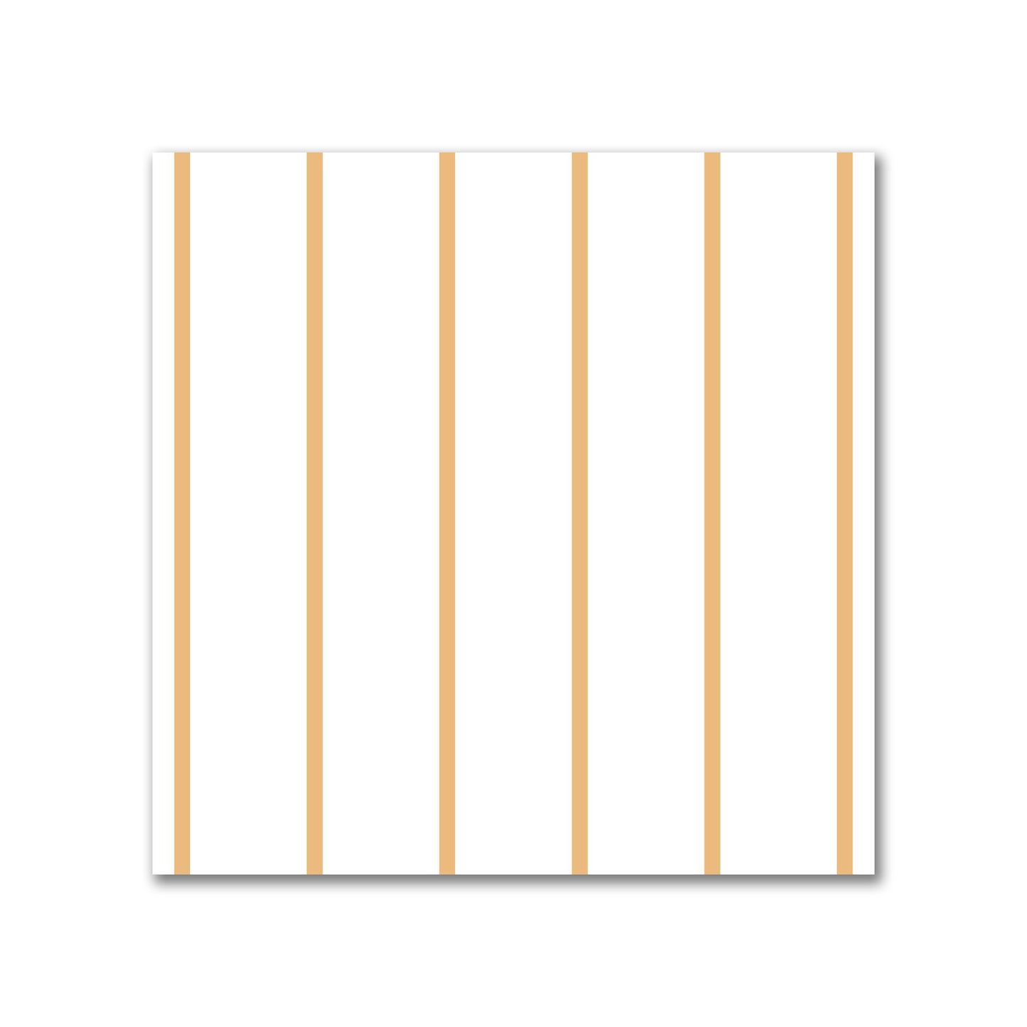 Off-White Cotton Sateen Fabric with Fine Orange Stripes, FACS-1232-151