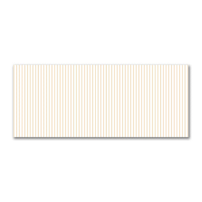 Off-White Cotton Sateen Fabric with Fine Orange Stripes, FACS-1232-151