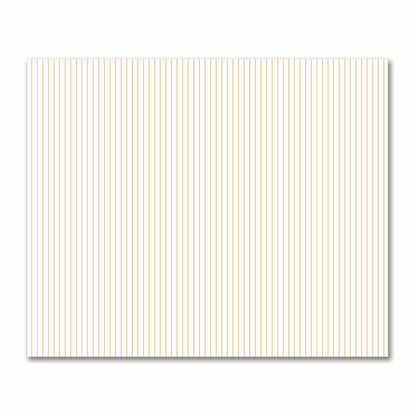 Off-White Cotton Sateen Fabric with Fine Orange Stripes, FACS-1232-151