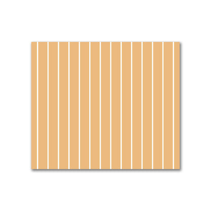 Cotton Sateen Fabric with Fine Off-White Stripes on Orange, FACS-1232-152