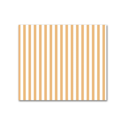 Off-White Cotton Sateen Fabric with Thin Orange Bars, FACS-1232-241