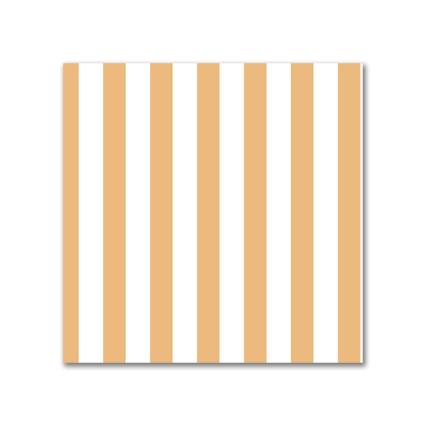 Off-White Cotton Sateen Fabric with Thin Orange Bars, FACS-1232-241