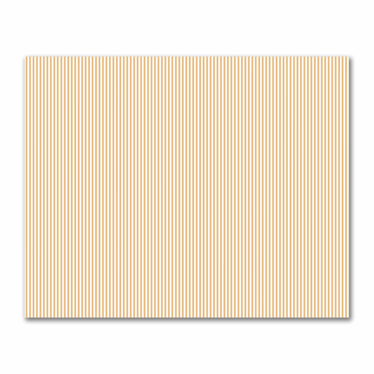 Off-White Cotton Sateen Fabric with Thin Orange Bars, FACS-1232-241