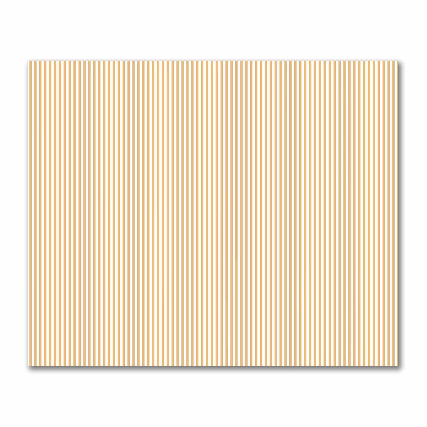 Off-White Cotton Sateen Fabric with Thin Orange Bars, FACS-1232-241