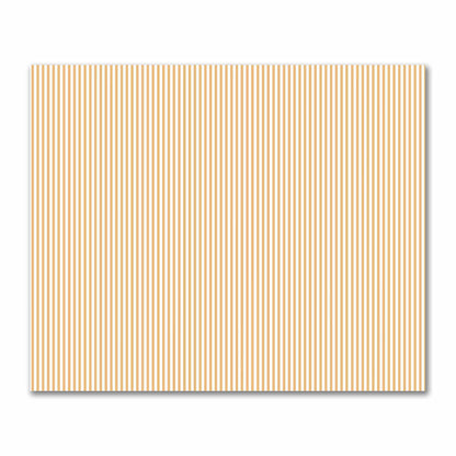 Off-White Cotton Sateen Fabric with Thin Orange Bars, FACS-1232-241